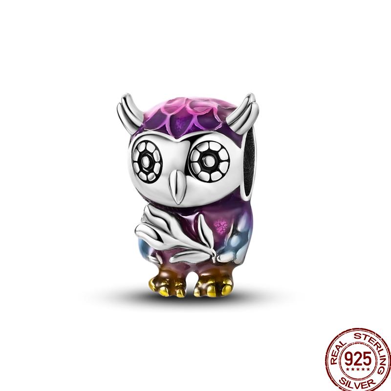New Copper Black Cat Unicorn Pet Animal Series Beads Suitable For 3Mm Original Bracelet Diy Gift