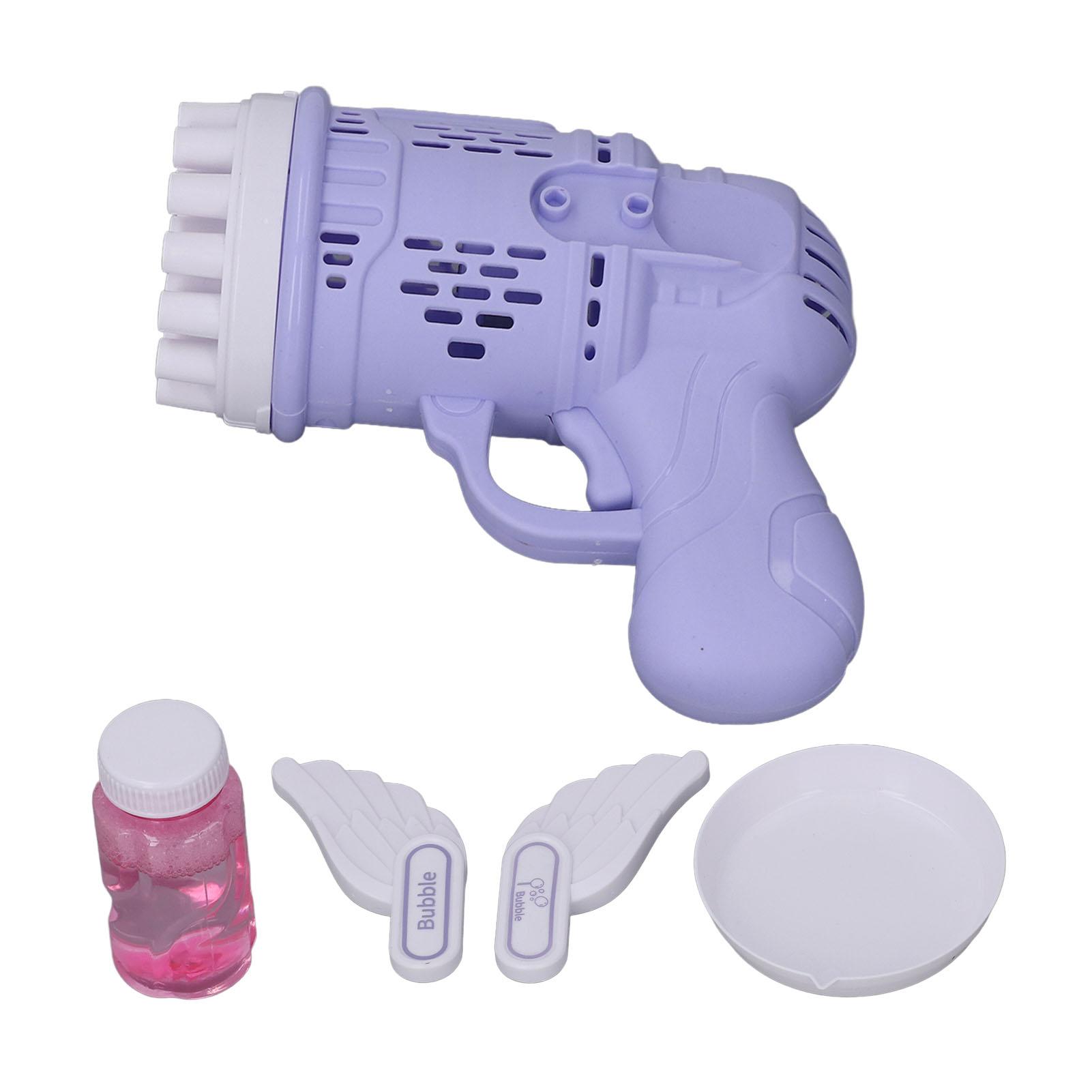 Kids Electric Bubble Machine Toy 23 Holes Automatic Bubble Making Toy with Bubble Solution