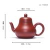 150ml Chinese Yixing Purple Clay Tea Pot Raw Ore Dahongpao Beauty Kettle Handmade Zisha Filter Teapot Tea Ceremony Gifts