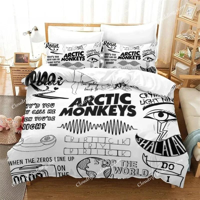 New Arctic Monkeys Bedding Set Single Twin Full Queen King Size Bed Set Aldult Kid Bedroom Duvet Cover Sets 3D Print