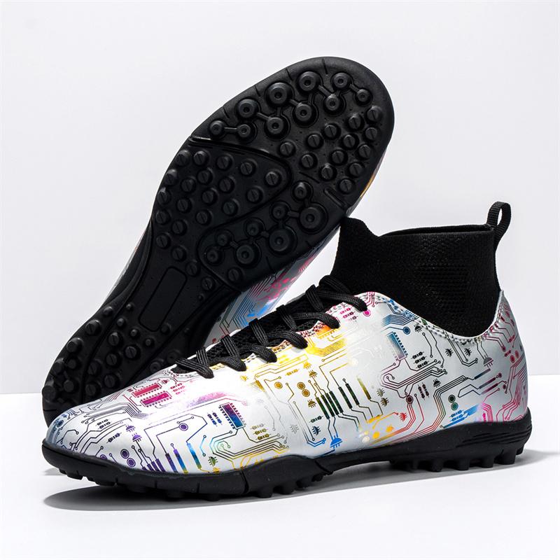 2024 Soccer Boots Men's Soccer Shoes Recreational Sports Outdoor Grass Training Sneakers Student Training Shoes