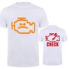 Mechanic Auto Repair Check Engine Light T-Shirt Funny Birthday Gift for Men Daddy Father Husband Short Sleeve Tee T Shirt Top