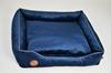 Cezar Navy Blue Velvet Sofa - 70cm x 60cm