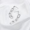 Oval Chain Earrings, Simple Retro Exaggerated Earrings, Popular Exaggerated Earrings In Europe and the United States