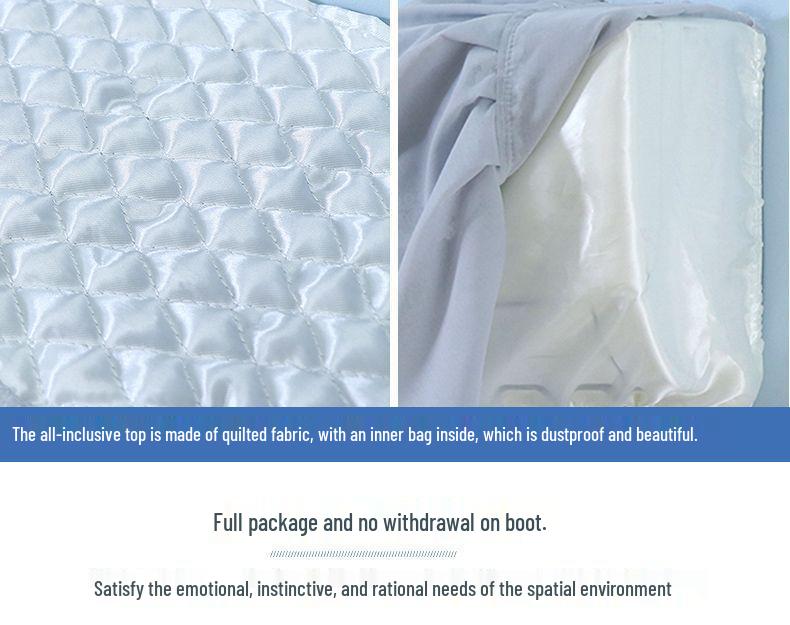 Universal Hanging Fabric Air Conditioner Dust Cover - New Year Design