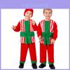 Kids Christmas Costume Set Cosplay Outfit For School Festivals And Stage Performances And Printed European And American Style)