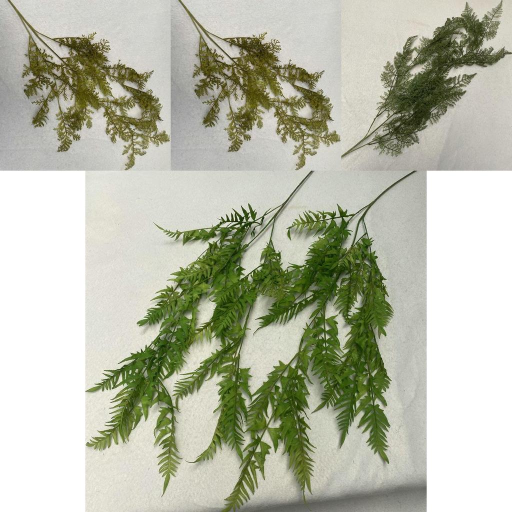 Artificial Soft Rubber Vine Greenery Wall Decor For Home Staging Photography