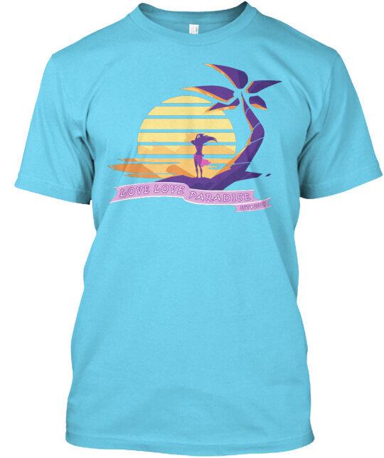 

Aphmau Love~love Paradise Tee T-Shirt Made in the USA Size S to 5XL Unisex T-Shirt S