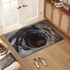 3D Abyss Diatomite Bath Mat Fast-Drying Non-Slip Rug for Bathroom Shower Room Home Use