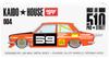 Datsun 510 Pro Street SK510 Orange and Black by Jun Special Diecast Model Car by True Scale Miniatures (Designed Imai) "Kaido House" 1/64