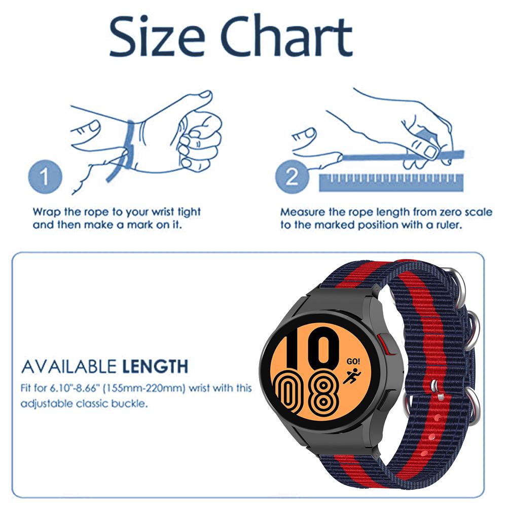 

Сменный ремешок для смарт-часов, ремешок из холста для часов Watch 4 40 мм 44 мм для часов Watch 4