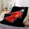 Soccer Celebration Moment Blankets Flannel Printed Breathable Warm Throw Blanket for Home Office Bedspreads 0708a70