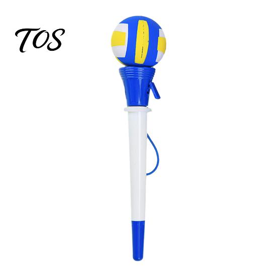 Non Slip School Pens Sport Funny Writing Pen, Volleyball/Tennis/Rugby/Basketball/Football/Baseball Design, Creative Decompression Comfortable