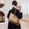 Large capacity shoulder bag women's new trendy high-end atmosphere exquisite high-end commuter tote bag