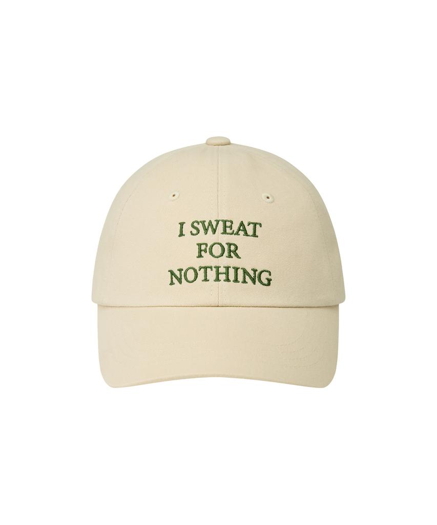 Imiseu Quote Ball Cap-Beige