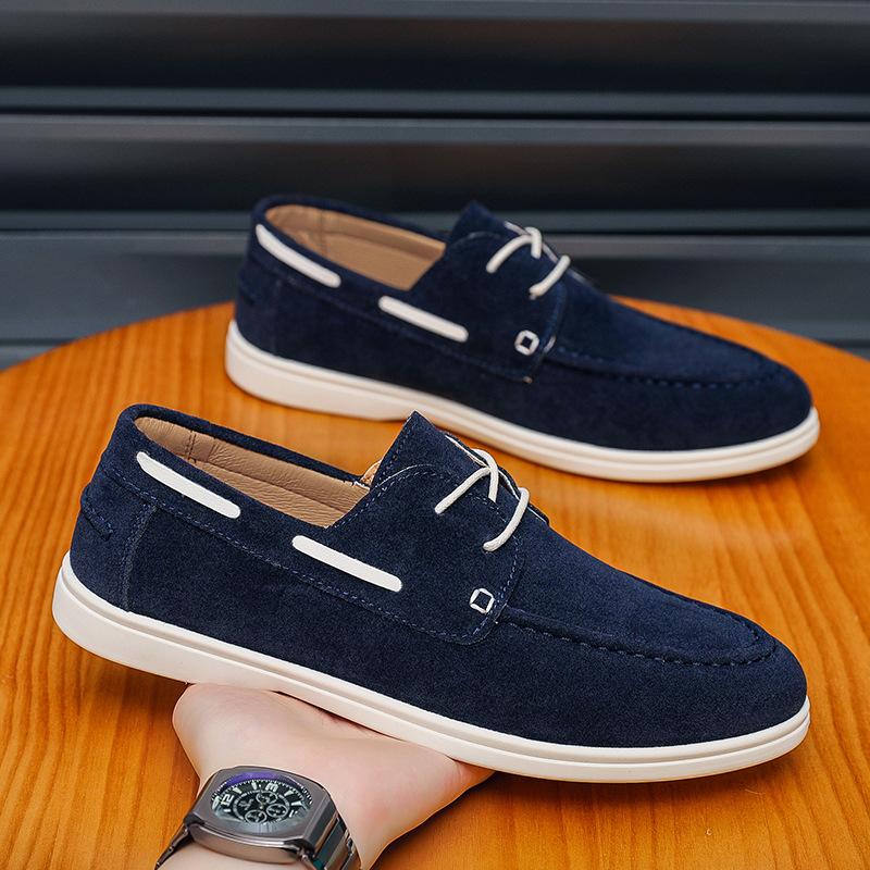 Foreign Trade Men's Doudou Shoes 2025 New Men's One-pedal Loafers Daily Casual Fashion Men's Shoes
