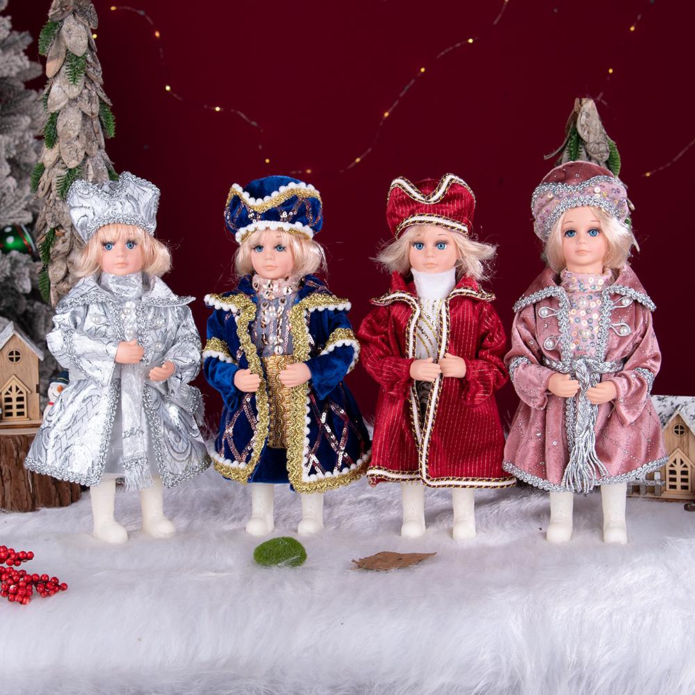 Weihnachtspuppen-Ornament im europäischen Palaststil