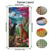Cat and Butterfly Large Size Diamond Painting New Collection Animals Diy Full Drill Rhinestone Embroidery Mosaic Cross Stitch Kits