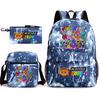 Peripheral heat transfer rhythm box cartoon animation primary school students third grade light load reduction large capacity backpack L