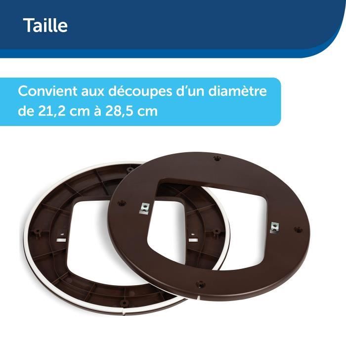 Adaptateur d'installation pour chatière petsafe ppa19-16811 - brun