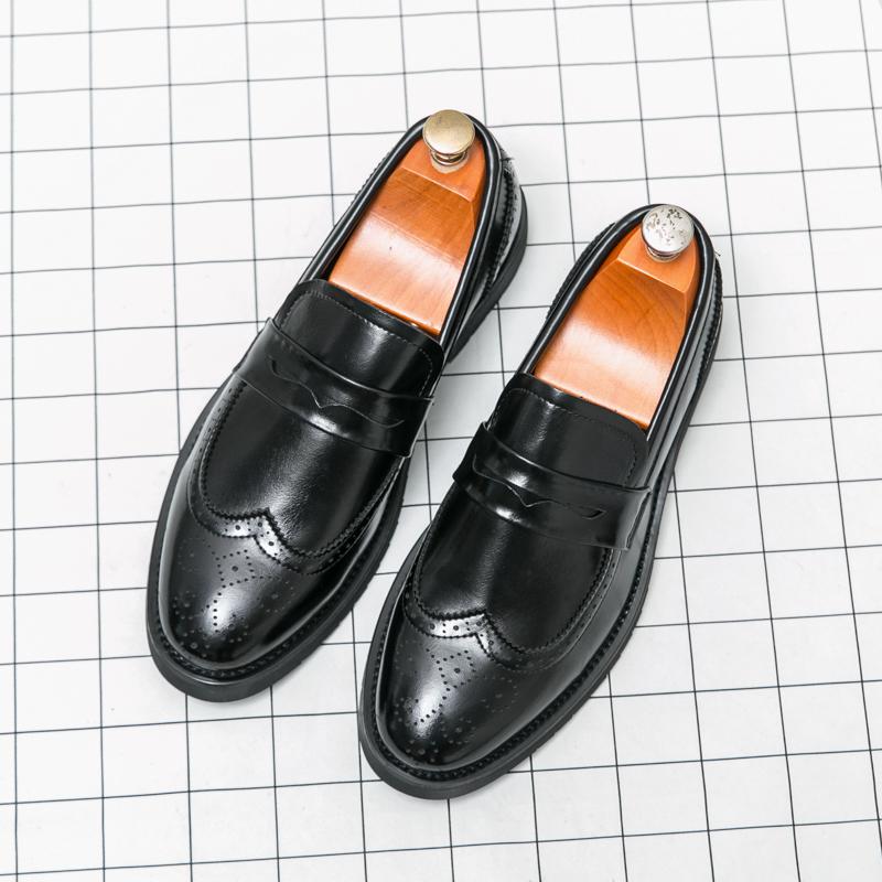 Fashion Leather Shoes Casual Business Shoes for Men Dress Tenis De Hombre Moccasins Mokasin Tenis Caballero Designer sneakers