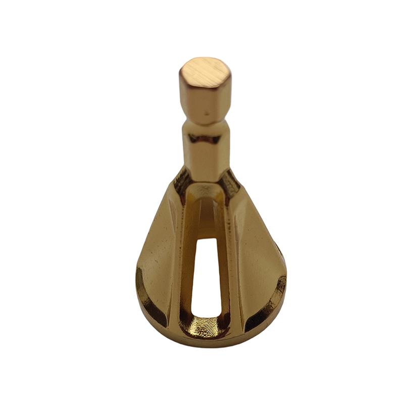 Deburring Trimming Scraper 1Pcs Angle Lap Attachment for Electric Drill Household Metal Corner Cleaner