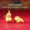 Year of the Horse Sand Gold Non-Fading Drip Oil Beaded DIY Bracelet and Jewelry Accessories.
