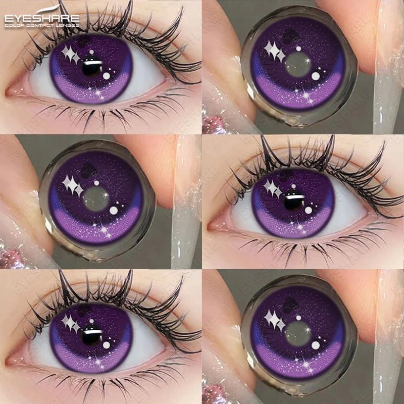 AMARA Cosplay Anime Eyes Lenses for Eyes Makeup Ccrazy Halloween Beauty Contact Lenses Eye Cosmetic Color Lens Eyes