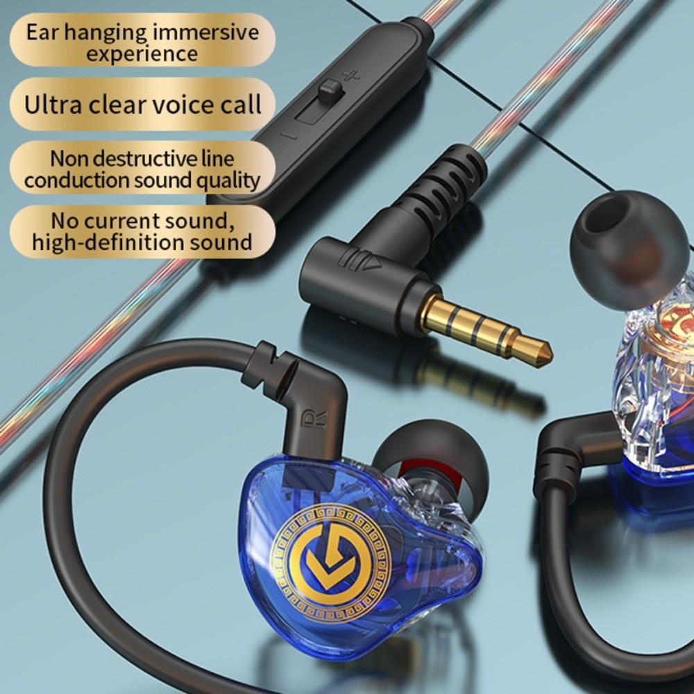In-Ear-Kopfhörer mit Kabel 3,5-mm-Ohrhörer-Headset Kabelgebundenes Headset Mobiltelefon/Tablet/Computer
