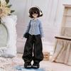 Candy Color Knit Cardigan BJD Dolls 1/6 Scale Outfit Top Double Zipper Sweater
