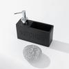 A33R-Kitchen Dish Soap Dispenser Storage Box Set Countertop Liquid Hand Refillable Bottle With Cleaning Sponge Holder, Durable