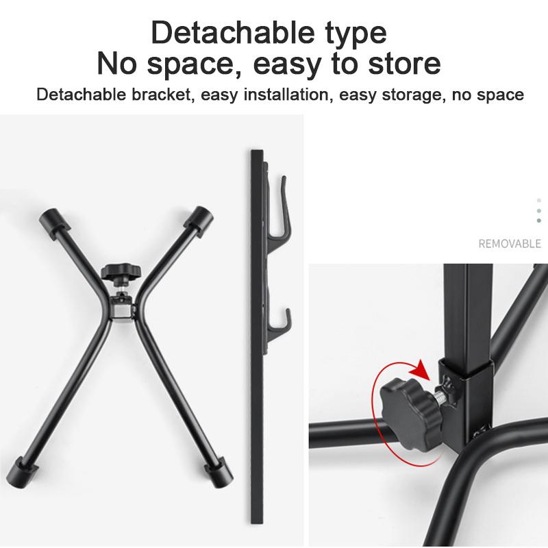 Universeller, flexibler Fahrrad-Display, Dreifach-Radnaben-Reparaturständer