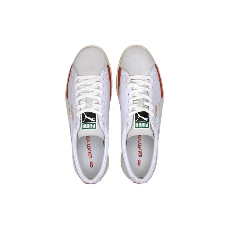Puma Basket 90680 L 'White High Risk Red' Men's 372073-04