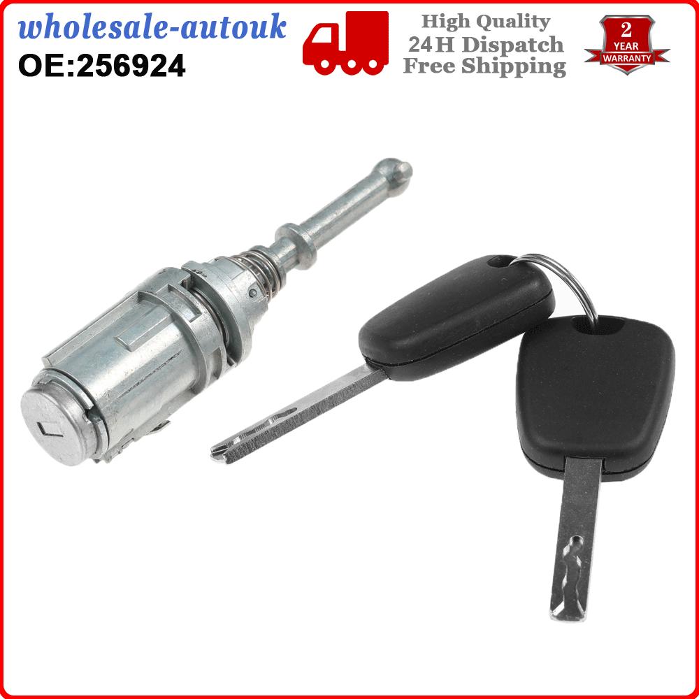 Auto Front Left Door Lock Assembly Fit for Citroen C3 Pluriel 2003-2010 w 2 Keys