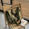 Vintage Camouflage Canvas Underarm Bag Women's Shoulder Messenger Bag