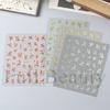 Nail Art Stickers Ins Chinese Style Cool Style Multi-color Bamboo Leaf Adhesive Nail Stickers