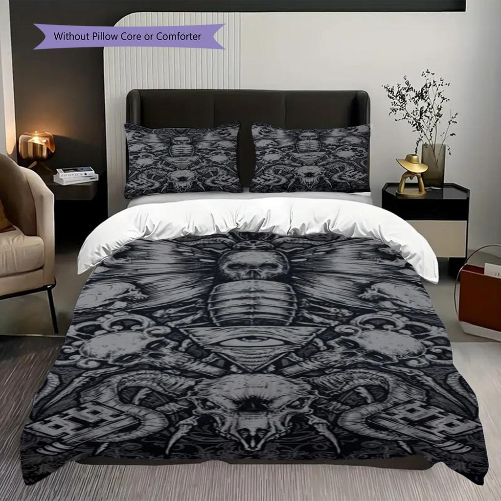 Shield Warrior Set Threepiece Set 1 Duvet Cover 2 Pillowcase Without Core Bedding Set Duvet Cover And Pillowcase Soft And Comfortable