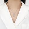 Irregular Heart-To-Heart Pendant Female Premium Overlapping Interlocking Love Necklace Premium Durable Quality
