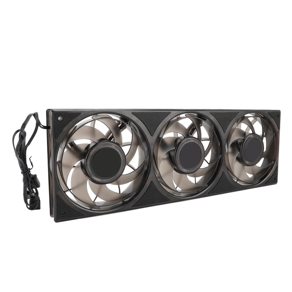 360mm 3 In 1 Computer Case Fan 5V ARGB 2200RPM 4 Pin PWM MFDB Dynamic Pressure Bearing 7 Blades Quiet Case Cooler Fan