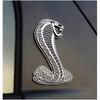 1Pc Metal Snake adder Badge Sticker Car Front Grille Side Fender Rear Trunk Emblem Decal Styling Accessories