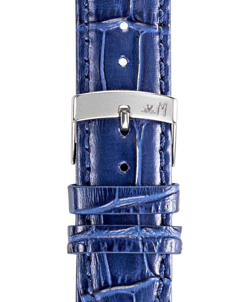 MORELLATO [Morellato] Embossed Cowhide Leather Watch Strap SAMBA 16mm Royal Blue with Replacement Tool [Official Import] X2704656265016