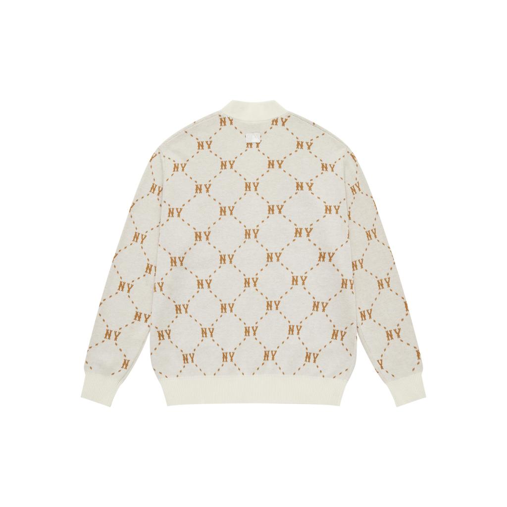 MLB MONOGRAM 24FW Knitwear Unisex White 3AKCM0144-50CRS