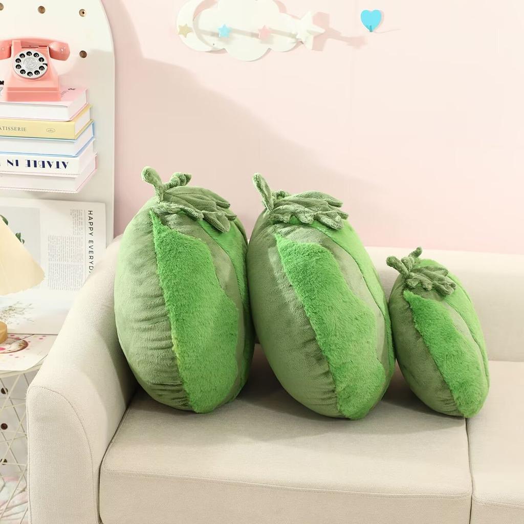 Simulation Cartoon Watermelon Doll Plush Toy Doll Photo Props Living Room Decoration Ornaments Sofa Cushion Pillow