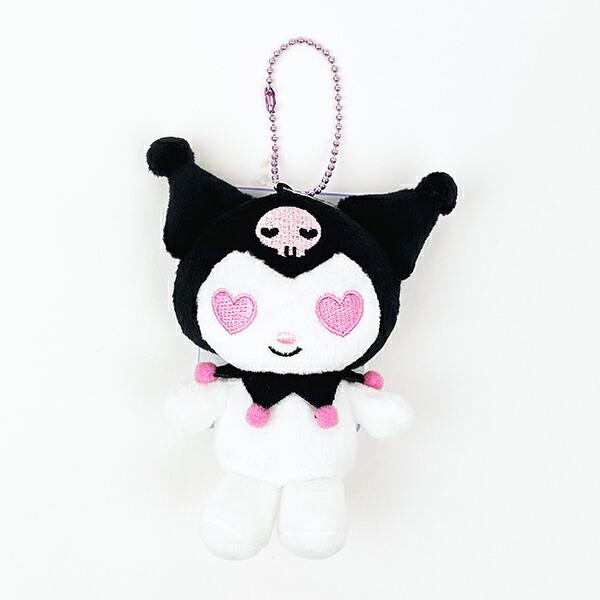 Sanrio Mascot Collection Kuromi Heart Plush Heisei Retro