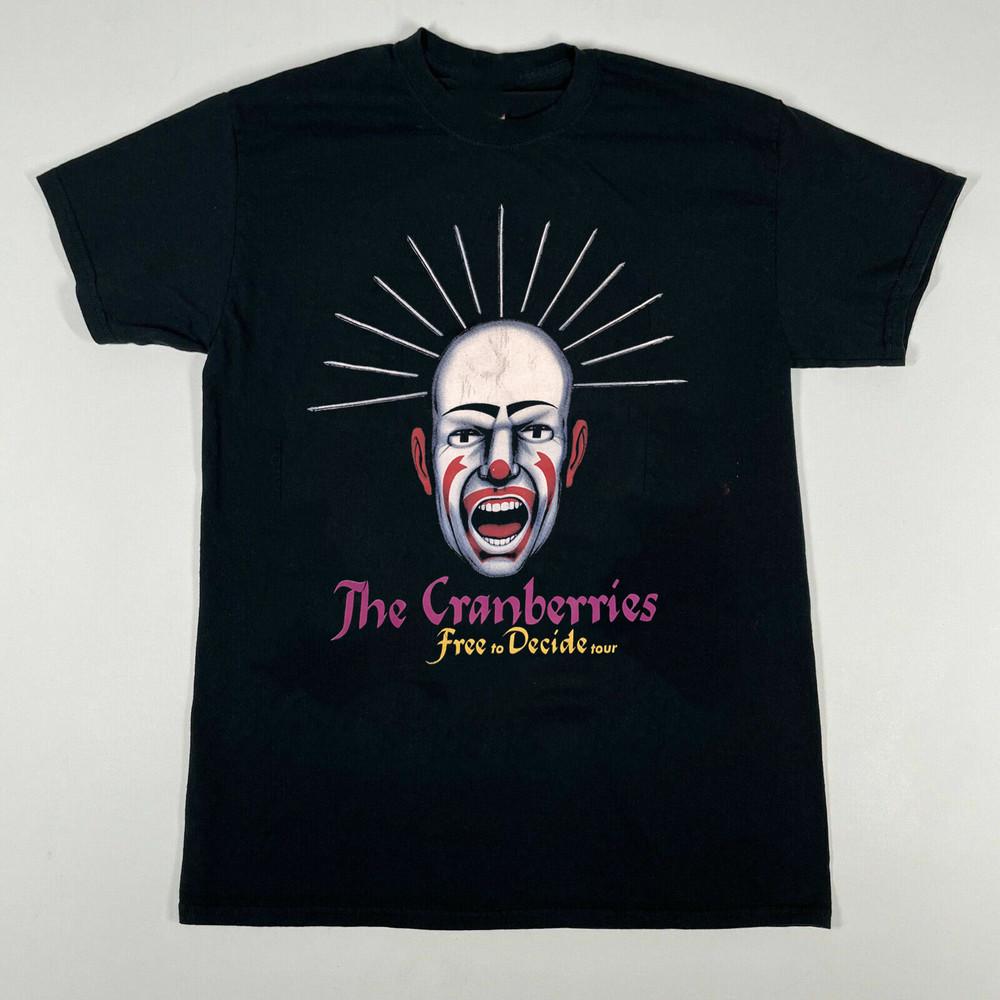 Collection The Cranberries Band 90s Black All Size Unisex T-Shirt Unisex T-Shirt XXL