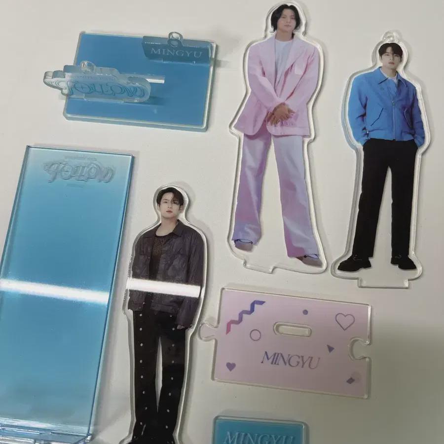 Seventeen Minkyu 3 Types Of Acrylic Stands