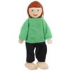 Dollhouse Little People Wooden Family Dollhouse Dollhouse Mini People Dollhouse Dolls for Pretend Figure Dollhouse Toys People, Set, Dolls, Figures,