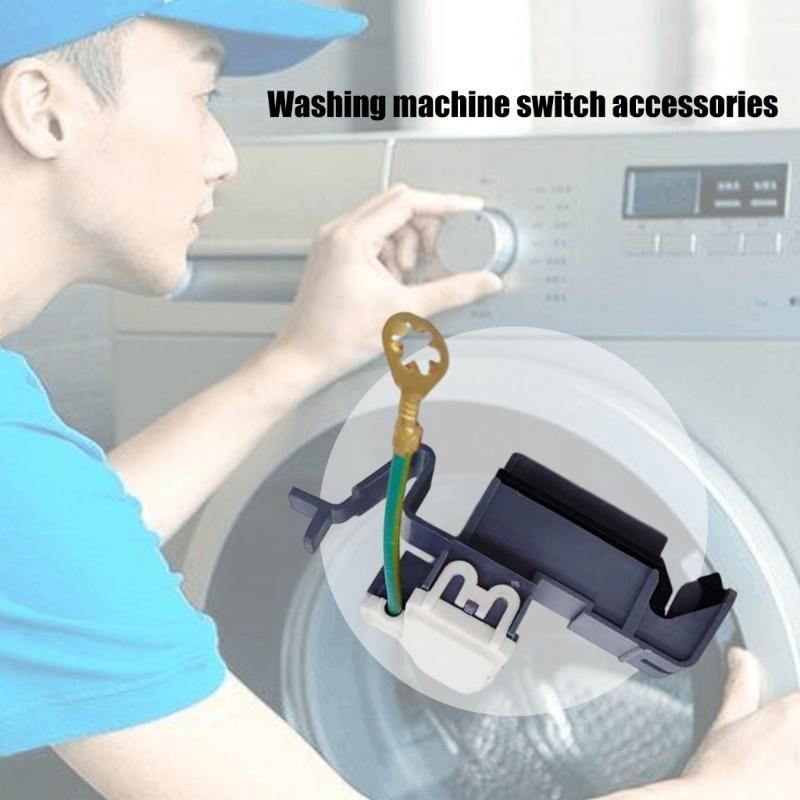 Easy Snap On Washing Machine Switches Component for Most Brands High Quality Plastic Material Energy Efficient 8318084