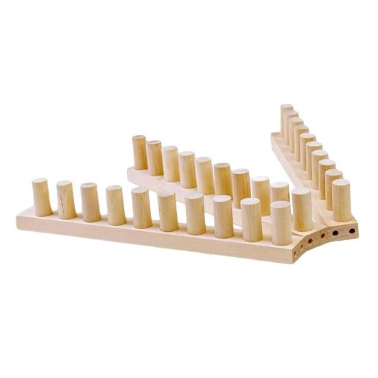 

Толстая пряжа одеяло ткацкий станок деревянная рама вязальный станок регулируемый для начинающих портативный ткацкий станок для DIY одеял пряжа рукоделие