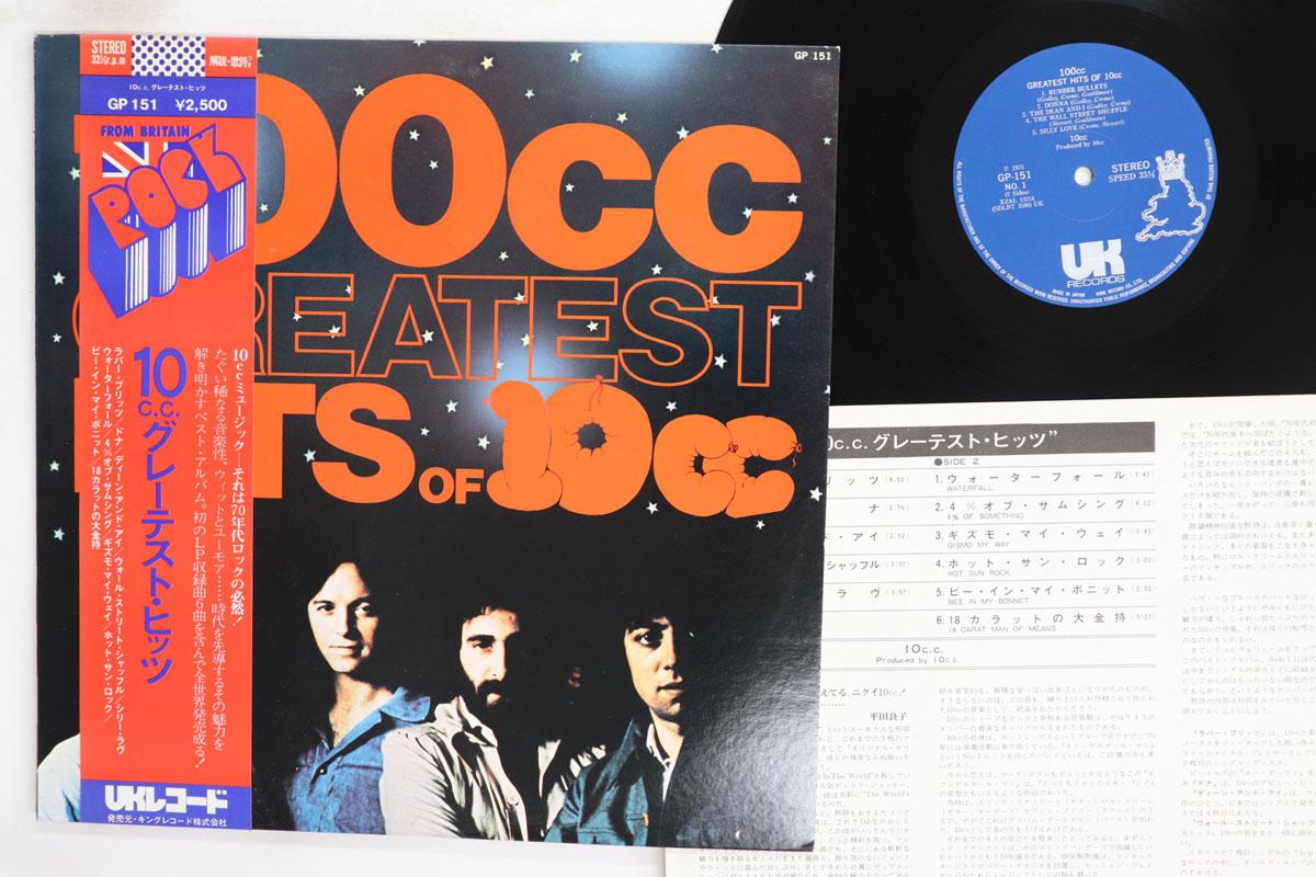 Виниловая пластинка 10CC Greatest Hits Of 10cc GP151 Великобритания 1975 Япония Obi Рок Б/у